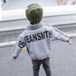 Boys Winter Lamb Wool Coat Plus Velvet Thickening Children's Handsome Trendy Clothes Baby Autumn and Winter Warm Jacket