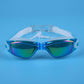 WTEMPO Adult Anti-Fog Swim Goggles Men Women UV Protection Swimming Earplugs Glasses
