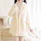 Fashionable Beaded Mink Fur Female Jacket Winter Fashion Skirt Suit