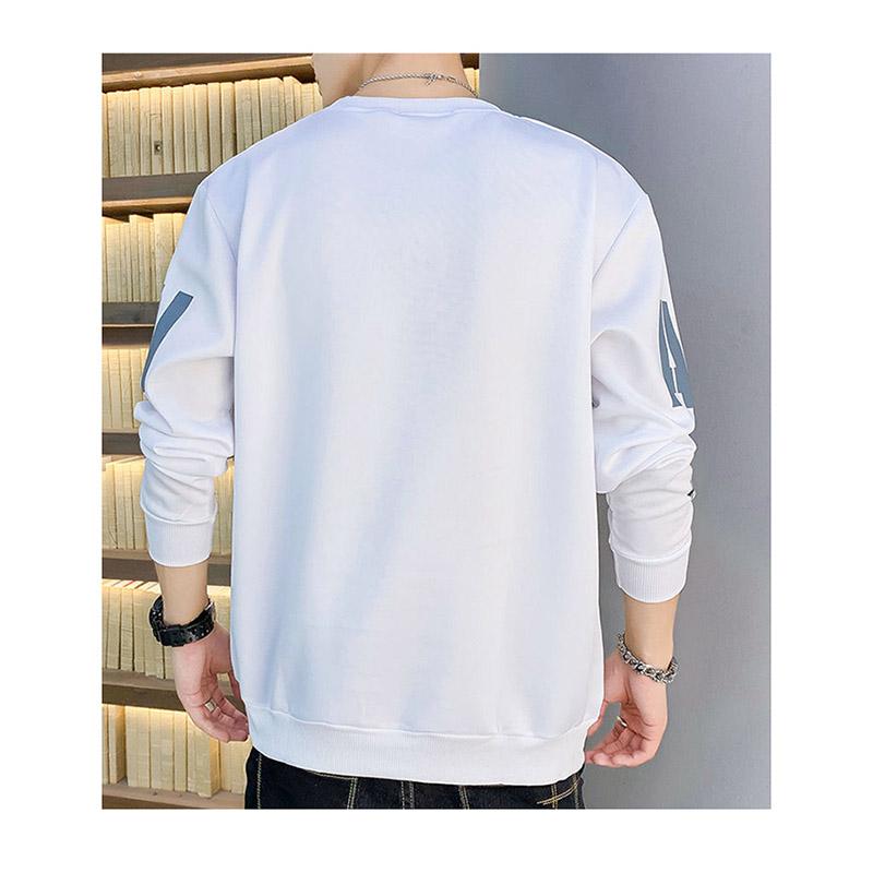 Spring and Autumn Sweater Men's Student Ins Long-sleeved T-shirt Men's Loose Trend All-match Men's Top
