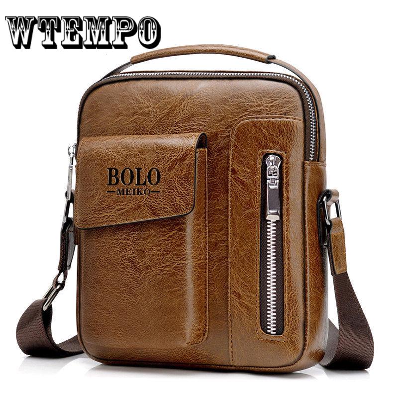 Leather Retro Man Bag Men Messenger Bag Crossbody Bag Shoulder Bag for Men Business Handbags