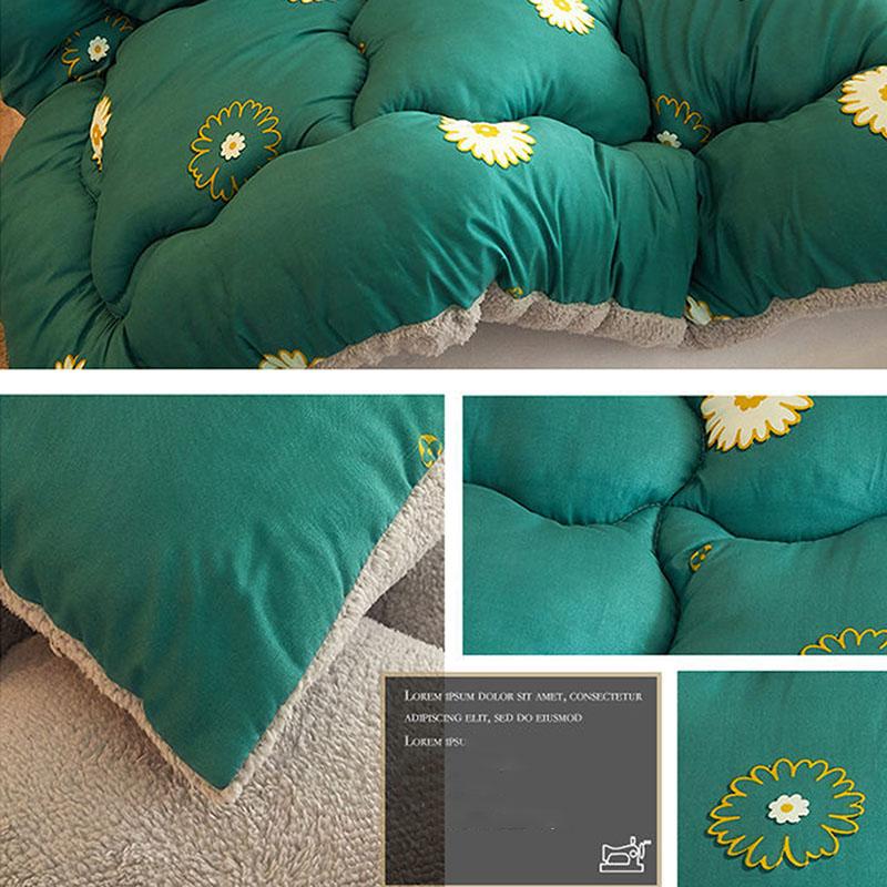 Winter Thick 5kg Lamb Velvet Quilt Spring and Autumn Single and Double Air Conditioning Quilt To Keep Warm In Winter