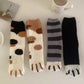 Four Pairs of Socks Female Winter Plus Velvet Thick Coral Fleece Socks Cute Home Floor Socks Sleeping Furry Socks