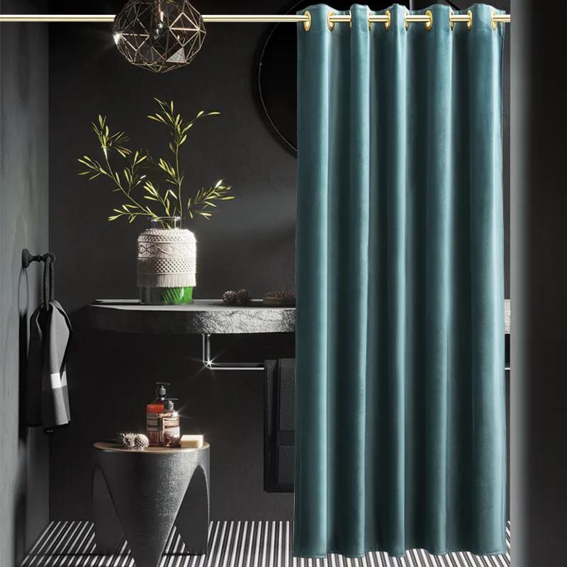 Shower Curtain, Waterproof Cloth, Mildew Proof Sanitary Partition Door Curtain, Bathroom Shower Curtain