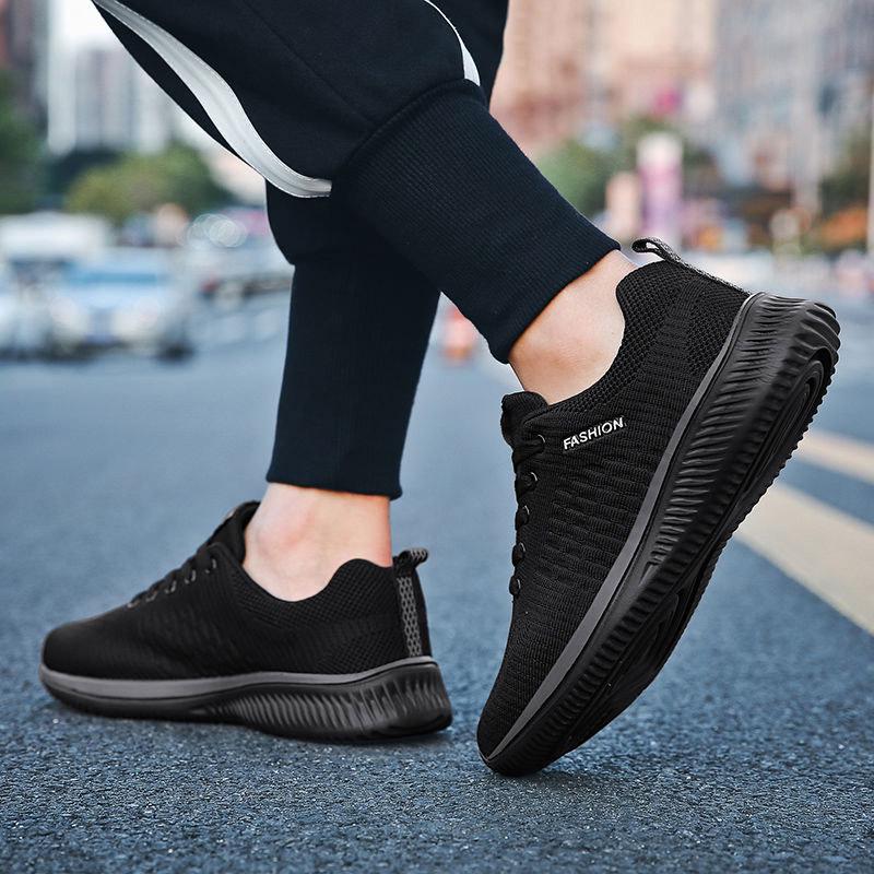 Plus Size 36-48 Men Sneakers Running Basketball Shoes Non-slip Shockproof Lightweight Mesh Shoes