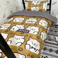 Cartoon Bed Three-piece Set Cute Quilt Cover Children Sheets Student Dormitory Bedding