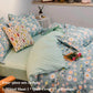 Bed Cover Bed Four-piece Set of 1.5 Meters 1.8 M Bed Thick Grinding Cotton Home Bed Suit