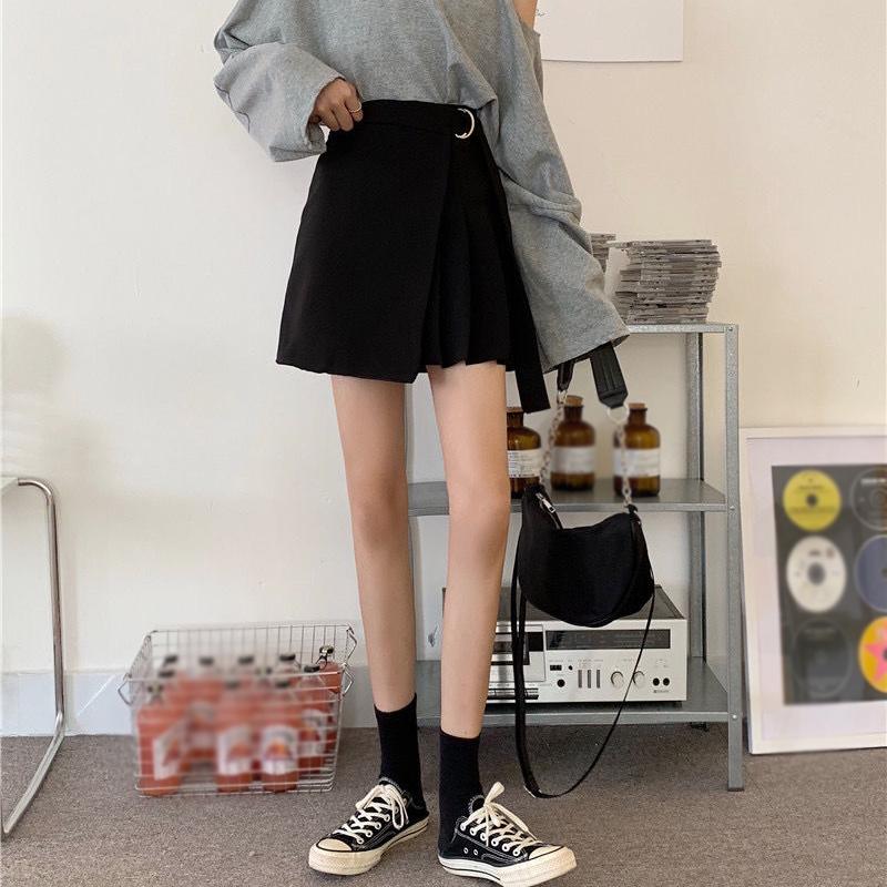 Irregular Circle Women Sexy Tight Irregular A-line High Waist Short Skirt Zipper Elastic Waist Club Casual Home Office