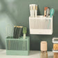 Chopstick Holder Wall-mounted Non-perforated Household Kitchen Drain Chopstick Bucket Chopstick Basket Chopstick Cage Tableware Storage Box