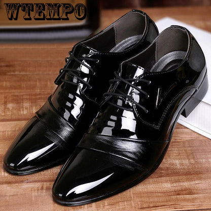 Business shoes, fashion, casual, lace-up shoes, men's shoes, spring and Winter, England