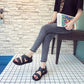 Solid Color Soft-soled Sandals Women's Summer Outer Wear Non-slip Wear-resistant Sandals