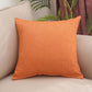 Solid Color Throw Pillow Car Sofa Cushion Flannel Cushion Bedside Backrest Square Pillow Cushion
