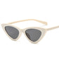 Cat Eye Sunglasses Women Luxury Retro Rhinestone Small Sun Glasses Brand Designer Ladies Vintage Fas