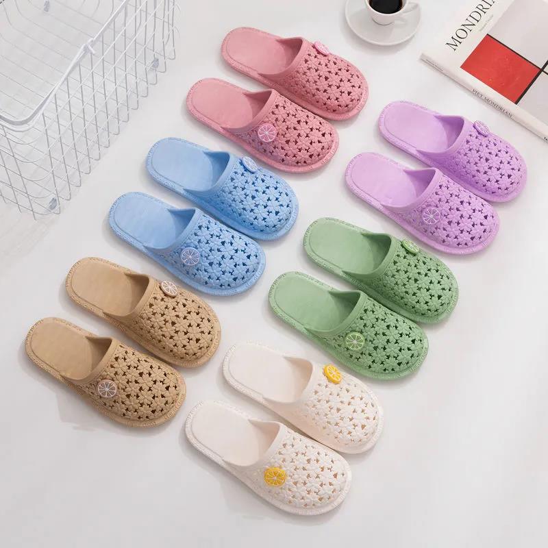 Female Summer Lazy Casual Fashion Home Outdoor Beach Students Breathable Sandals and Slippers