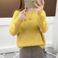 Fall Loose Student Sweater Outer Wear Autumn and Winter Round Neck Knitted Bottoming Shirt
