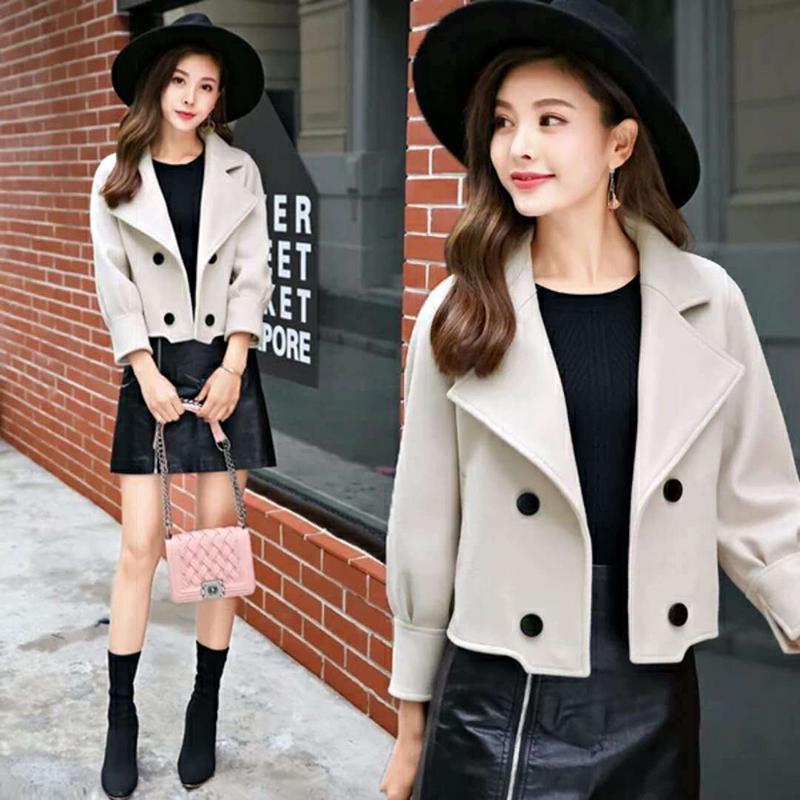 Casual Winter Coat Sweater Fashion Jacket Fleece Wear Both Sides Long Sleeve Faux Fur Coat