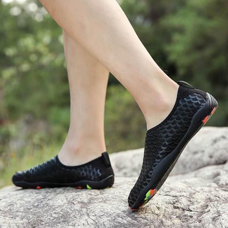 Size 35-45 Summer Men Sneakers Beach Shoes Women Lightweight Breathable Yoga Shoes Deodorant Waterproof Shoes