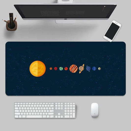 Space Planet Large Mouse Pad Super Personality Original Game Computer Office Notebook Creative Desk Mat