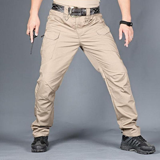 Autumn and Winter Outdoor Hiking Men's Trousers Plus Velvet Trousers Loose Sports Pants