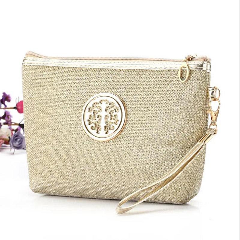 Cosmetic Bag Travel Bling Ladies Zipper Makeup Bags Makeup Wash Toiletry Organizer Bag Pouch Case