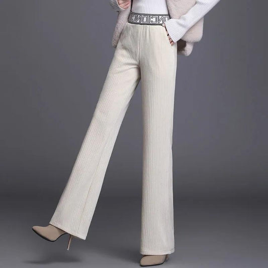 Women's Summer Thin All Match Wide Leg Pants Loose High Waist Long Pants Casual Large Size Sweatpants