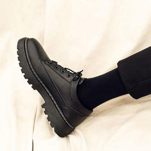 Men's Breathable Leather Shoes Korean Increase British Pointed Business Suits Men's Leather Shoes