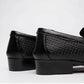 Summer British Fashion Men's Breathable Hollow Casual Shoes Men's Leather Shoes Men's Flats Shoes
