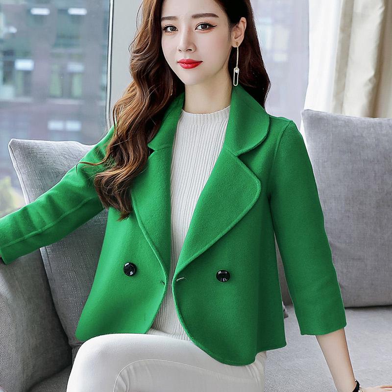Fashion All-match Knit Jacket Autumn and Winter Korean Fashion All-match Imitation Mink Velvet Ladies Cardigan Jacket