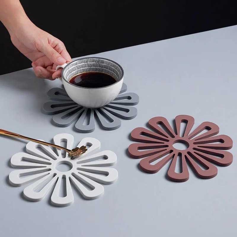 Insulation Pad Table Anti-scalding Household Water Coaster Nordic Style Kitchen Thickened High Temperature Plate Mat