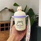 Korean Version of The Super Cute Cartoon Bear 316 Stainless Steel Thermos Cup Cute Girl Ins Strap Student Children's Cup