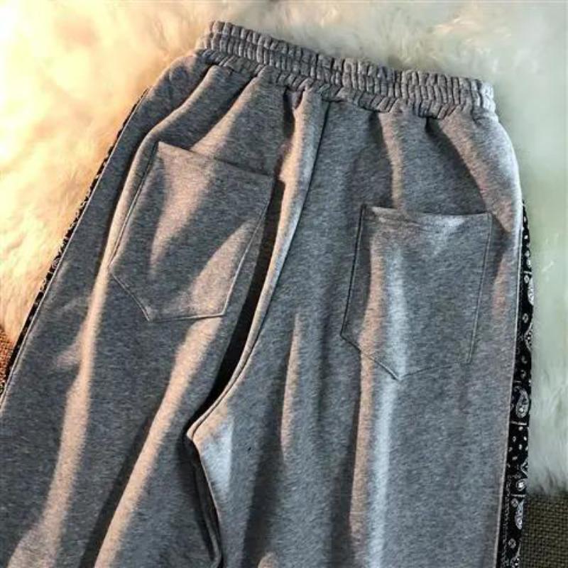 Sweatpants Women's Spring and Autumn Models with Feet Casual Pants Thin Korean Version of Loose Students All-match Trend Was Thin Harlan Pants