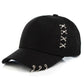 Dad Hat Creative Piercing Ring Baseball Cap Punk Gorras Bone Masculino Feminino Beisbol Hip Hop Snap