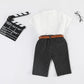 Children's Clothing Boys' Suits Children's Clothing Middle Small Children Children Baby Dresses Short-sleeved Summer DressesKorean Version