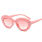Cat Eye Sunglasses Women Retro Black Red Glsases Brand Designer Fashion Ladies Sun Glasses Oval Eyeg