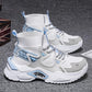 Men's Height-increasing Shoes Trendy High Top Men's Tennis Shoes All-match Sports Leisure Student Basketball Shoes