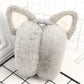 Women's Cute Cat Ears Foldable Earmuffs Korean Style Plush Ear Muffs Thickened Cold-proof Cartoon Earflap Winter Plush Ear Pad Cover Ear Protection
