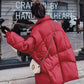 Winter Short Capless Stand-collar Down Padded Jacket Women Loose Bread Coat Stand-up Collar Loose Winter Thick Warm Cotton Jacket