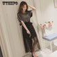 Summer Suit Skirt Dress Female Student Loose Small Fresh Short-sleeved Women's 2pcs
