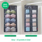 Underwear Storage Bag Wall-mounted Hanging Bag Bra Socks Storage Bag Wardrobe Dormitory Hanging Fabric Storage Artifact Dust-proof Storage Bag