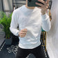 Winter Plus Velvet Padded Sweater Men's Embroidered Warm and Comfortable Top