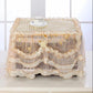 Lace Yarn Edge Microwave Oven Cover Cloth Dustproof Curtain Kitchen Household Antifouling Cover Towel