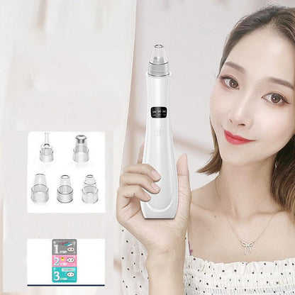 Blackheads Suction Artifact Electric Suction To Remove Blackheads and Acne From The Nose Pore Cleansing Facial Beauty Instrument