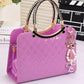 Women Handbags Fashion Crossbody Bag Large Capacity Pendant Satchel Bag