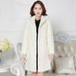 Large size Woolen coat Spring and Autumn Large Size Woman's clothing Long Sleeve Warm Windbreaker