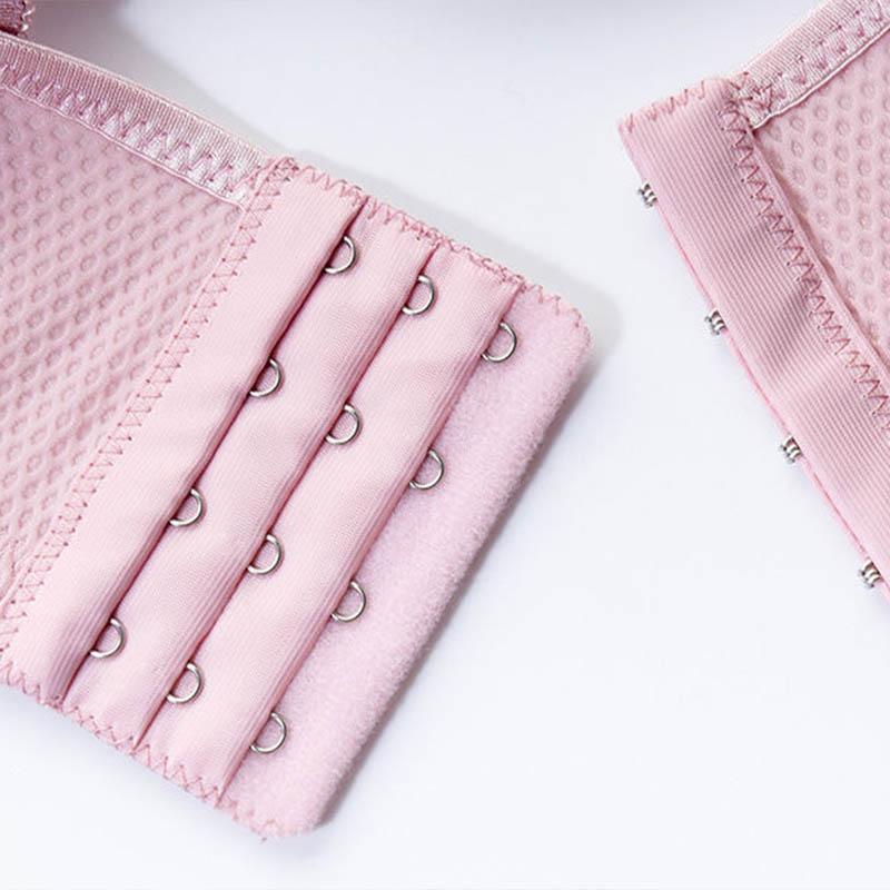 Plus Size No Steel Rings Gather Bra Thin Fabric Soft Comfortable No Restraint Breathable Sleep Sports Home Underwear
