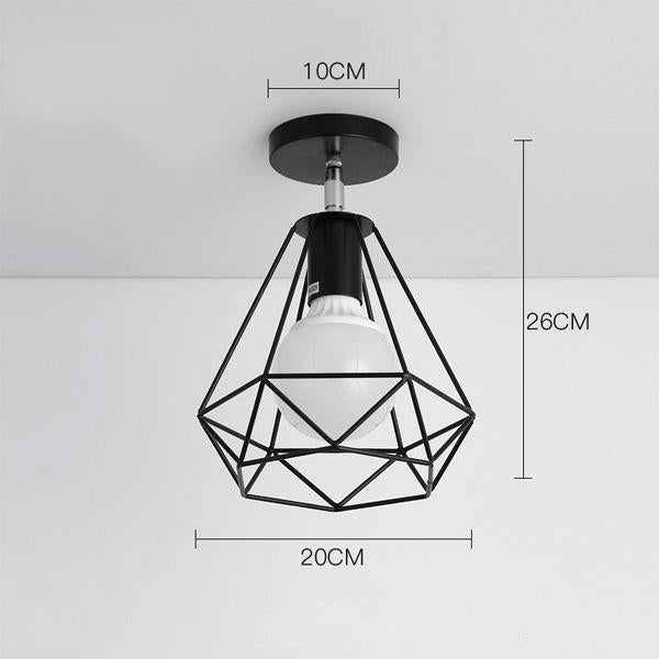 Nordic Retro Pendant Lights Iron Lamp Pendant Lamp Industrial Hanging Lights for Bar Living Room