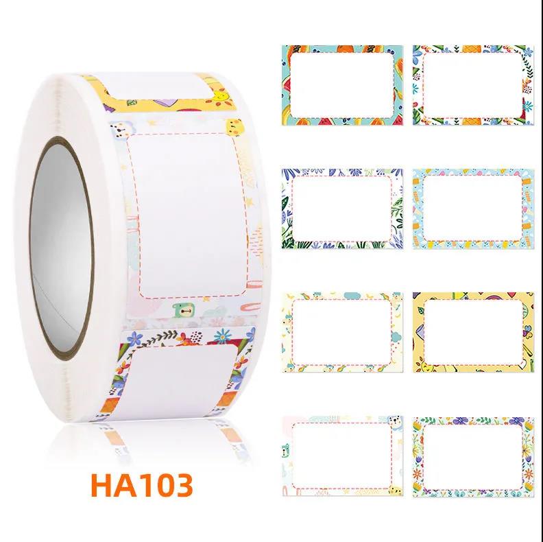350 Stickers of A Roll of Cute Cartoon Kindergarten Children Self-adhesive Handwritten Stickers Stickers Stickers