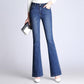 High Waist Flare Jeans Pants Stretch Skinny Jeans Women Wide Leg Slim Hip Denim Boot Cut Trousers