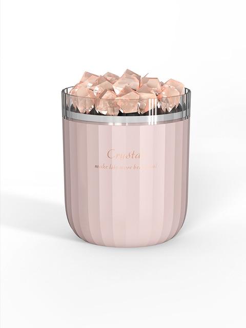 Portable Crystal Aromatheraphy Humidifier USB Wireless Aroma Essential Oil Diffuser Air Humidificador with Atmosphere Lamp Home