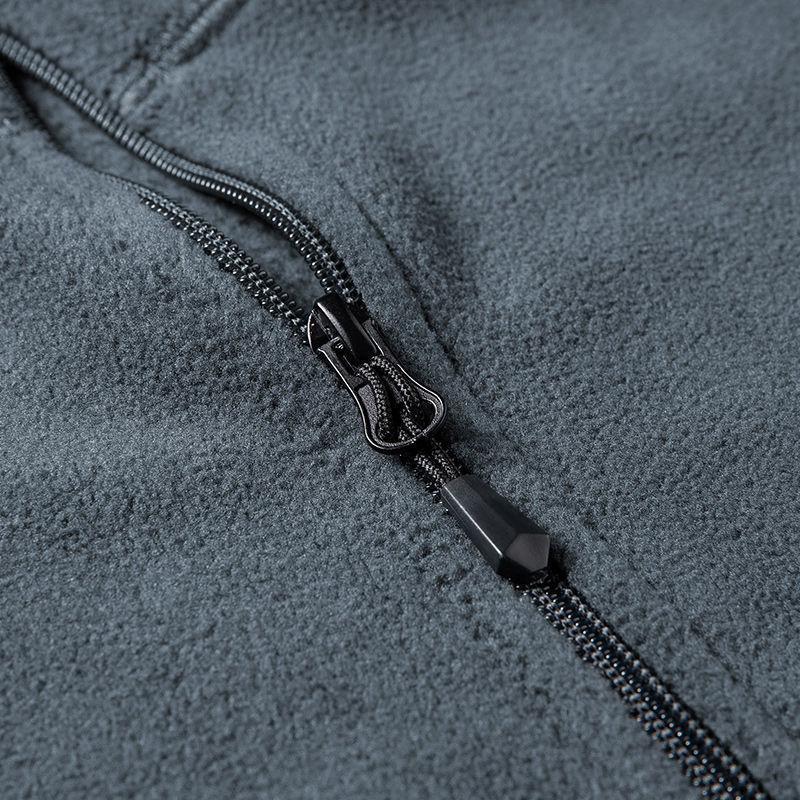 Winter Men's High Collar Solid Color Double-sided Fleece Half High Collar Sweater Imitation Fleece Pullover Warm Bottoming Shirt